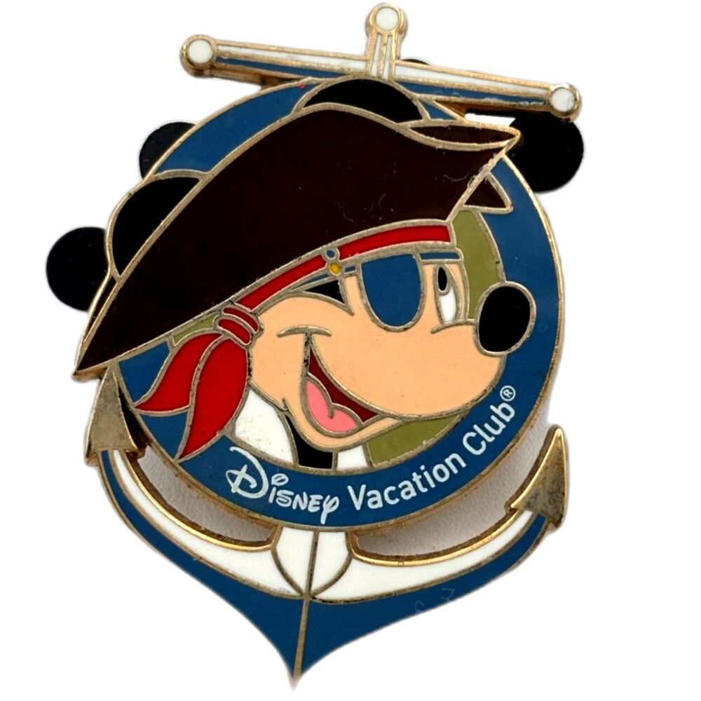 Disney Vacation Club | Mickey Pirate Fantasy Maiden Voyage Collector's Pin